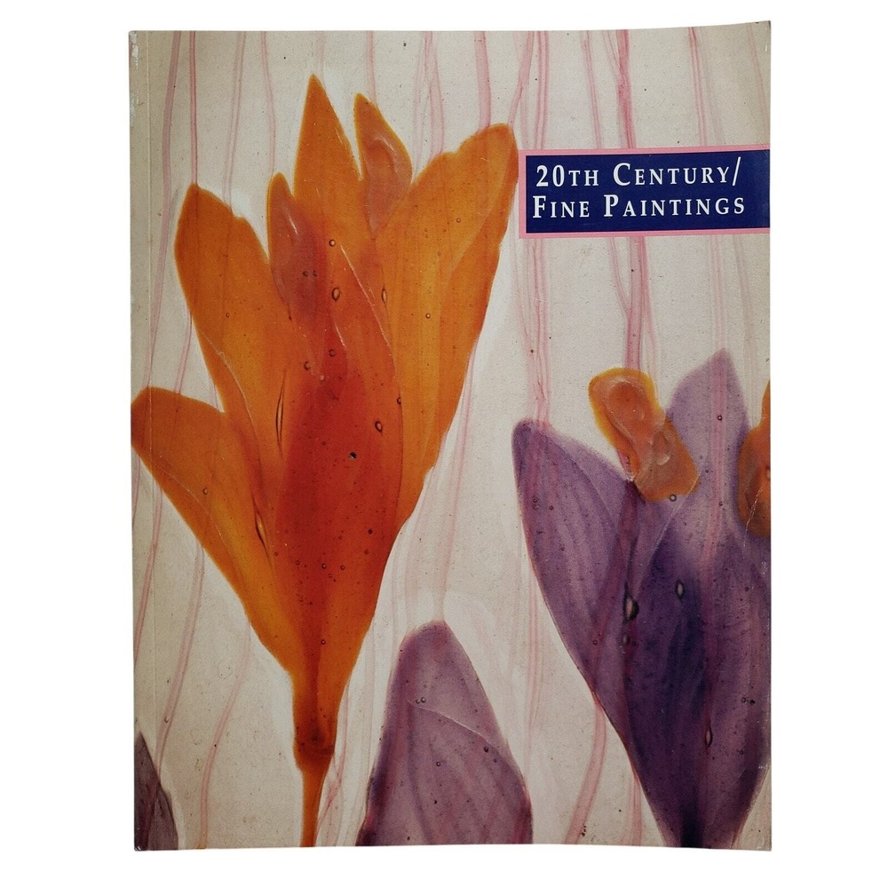 Treadway‎ Auction Catalog 20th Century Fine Paintings Decorative Arts Book 1996